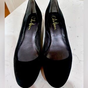 Cole Haan suede wedge